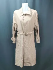 ◇ BEAUTY&YOUTHUNITEDARROWS 綺麗め 生地薄手 長袖 スプリングコート サイズM ベージュ系 レディース E  【1306050058893】