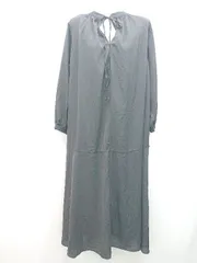 ◇ La-gemme ラジェム 綺麗め 大人可愛い ロング丈 ワンピース サイズF ブラック レディース E  【1306050062241】