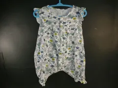 ■UNIQLO ロンパース 半袖 花柄 総柄 夏用