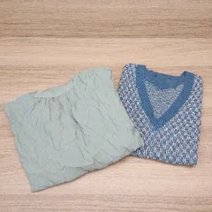 ◇ 《 LOWRYS FARM まとめ売り２点セット サイズF グリーン ブルー セーター/ワンピース レディース 》 E  【1306050066041】