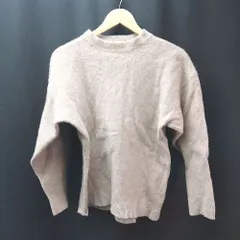 ◇ JOURNAL STANDARD YAK WOOL BLEND 秋冬コーデ 丸首 長袖 ニット サイズL ベージュ レディース E  【1306050067130】