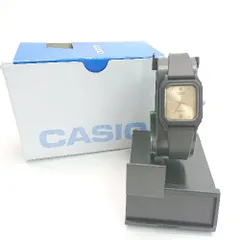 ◇ CASIO 動作未確認 3針 クオーツ式 スクエア シンプル 腕時計 ウォッチ ブラック/ゴールド サイズ- レディース メンズ E  【1306050069820】