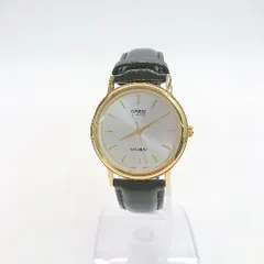 ◇ CASIO 動作未確認 3針 クオーツ式 レザーベルト 腕時計 ウォッチ ブラック/ゴールド サイズ- レディース E  【1306050069783】