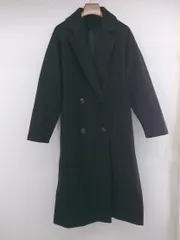 ◇ Lian リアン 通勤 通学 長袖 ロング コート サイズF ブラック レディース E  【1306050073957】