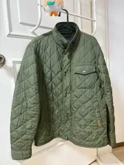 ポロ ラルフローレン キルティング ジャケット メンズ 軽量 ダウン カーキ