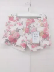 ◇ ◎ ●未使用● ZARA Trafaluc 花柄 ショート パンツ サイズEUR 34 USA 02 MEX 24 ホワイト系 マルチ レディース P  【1306080008875】