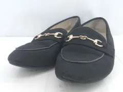 ◇ ROPE PICNIC PASSAGE× HARUTA ビットベルト ローファー シューズ サイズ約23.5cm-24.0ｃｍ相当 ブラック レディース E  【1306080009469】