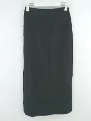 ◇ classicalelf クラシカルエルフ バックスリット シンプル ロング タイト スカート サイズM ブラック レディース E  【1306080009216】