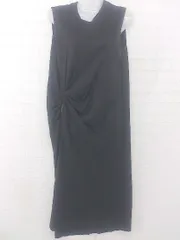 ◇ BEAUTY & YOUTH UNITED ARROWS スリット 大人女子 ノースリーブ ロング ワンピース グレー レディース P  【1306120004119】