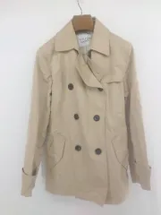◇ ◎ any FAM エニィファム 通勤 オフィス OL 長袖 トレンチコート サイズ2 ベージュ系 レディース P  【1306120009411】のサムネイル