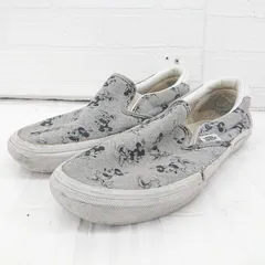 ◇ VANS ヴァンズ V98-59CL Mickey スリッポンシューズ サイズ23.5ｃｍ グレー レディース P  【1306120017331】