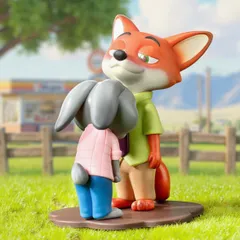 52トイズ ズートピア2 ニック ジュディ フィギュア 海外  ディズニー 52TOYS Disney Figure