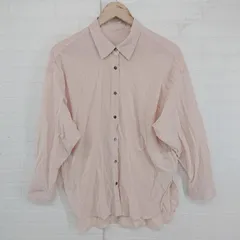 ◇ BEAUTY & YOUTH UNITED ARROWS シンプル 無地 透け感 長袖 シャツ オレンジ系 レディース P  【1306120024810】