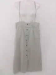 ◇ grove グローブ シンプル きれいめ オトナ女子 ロング キャミソールワンピース サイズM ベージュ レディース P  【1306120026289】のサムネイル
