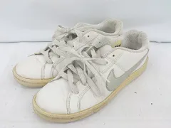 ◇ NIKE ナイキ コートロイヤル SL 844896-100 スニーカー シューズ サイズ23.0cm ホワイト シルバー系 レディース P  【1306120027200】
