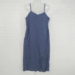 ◇ green label relaxing 夏コーデ フロントスリット 膝下丈 キャミソールワンピース ブルー系 レディース P  【1306120029440】のサムネイル