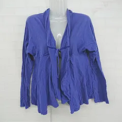 ◇ ZUCCa ズッカ 薄手 長袖 カーディガン サイズM ブルー系 レディース P  【1306140002362】