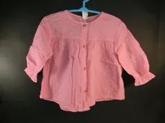 ■H&M 長袖 シャツ 80cm ピンク