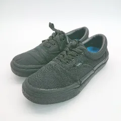 ◇ VANS バンズ シンプル カジュアル 無地 スニーカー サイズ22.5 ブラック レディース E  【1306140006278】