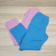 ◇ 《 Re:EDIT リエディ まとめ売り2点セット サイズM ウエストゴム センタープレス カラー パンツ レディース 》 E  【1306140008289】