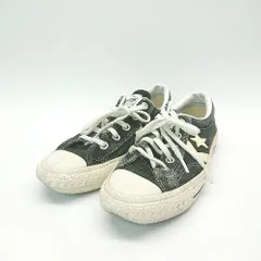 ◇ CONVERSE コンバース ロゴ スウェード カジュアル おしゃれ スニーカー サイズ23.5 ブラック レディース E  【1306140009118】