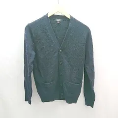 ◇ UNIQLO ユニクロ ニット フロントボタン カジュアル シンプル 長袖 カーディガン サイズｓ ネイビー レディース E  【1306140010350】