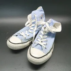 ◇ CONVERSE コンバース ハイカット パステルカラー おしゃれ スニーカー サイズ3 1/2 ライトブルー レディース E  【1306140014808】のサムネイル
