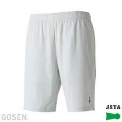 gosen(ゴーセン) ハーフパンツ テニスゲームパンツ (pp2440-36)、アイスグレー