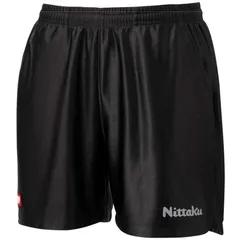 ニッタク(nittaku) サテラショーツ 卓球ゲームパンツ (nw2515-71)、ブラック
