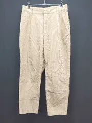 ◇ earth music&ecology コーデュロイ 秋冬コーデ シンプル おしゃれ パンツ サイズL ベージュ レディース E 【1306140019070】