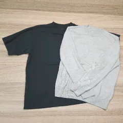 ◇ 《 良品計画 まとめ売り2点セット サイズS-M/L シンプル トップス レディース (メンズ) 》 E 【1306140018912】