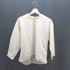 ◇ Emma Taylor ダンボール素材 シアー感 ゆったりシルエット 長袖 プルオーバー サイズFREE ベージュ系 レディース E 【1306140018752】