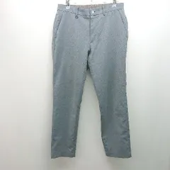 ◇ EDIFICE エディフィス 無地 チャックボタン閉め シンプル パンツ サイズM ブルー系 メンズ E  【1306140020984】のサムネイル