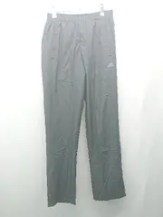 ◇ adidas アディダス ウエストゴム ブランドロゴ スポーツ パンツ サイズM ブラック メンズ レディース E  【1306140021714】