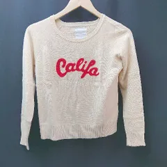 ◇ Ray beams レイビームス 冬物 刺繡 カジュアル 暖かい クルーネック 長袖 ニット サイズ表記なし ベージュ レディース E  【1306140029161】