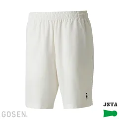 gosen(ゴーセン) ハーフパンツ テニスゲームパンツ (pp2440-30)、ホワイト