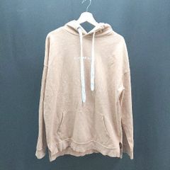 ◇ EMMA CLOTHES 엠마 클로즈 로고들이 심플 느긋하게 릴렉스감 긴팔 파커 사이즈 F 브라운계 레이디스 E [1306140032673]