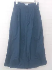 ◇ CIAOPANIC × Lee フロンジップ シンプル マキシ フレア デニムスカート サイズＳ ブルー レディース P  【1306160004254】
