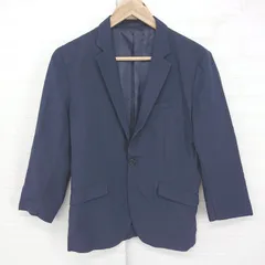 ◇ HARE ハレ シンプル 1B 長袖 テーラードジャケット サイズS ネイビー系 メンズ P  【1306160008085】