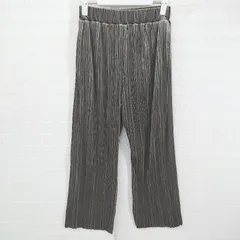 ◇ LOWRYS FARM ローリーズファーム ベロア調 ウエストゴム イージーパンツ サイズF モスグリーン系 レディース P  【1306160011221】