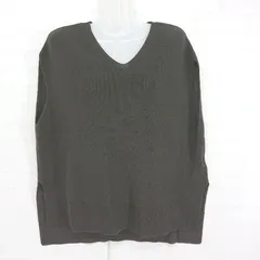 ◇ SENSE OF PLACE by URBAN RESEARCH Vネック 大人女子 着回し ニット ベスト サイズONE グリーン系 レディース P  【1306160015649】