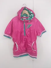 ◇ FILA GOLF フィラゴルフ ゴルフ ハーフジップ 半袖 プルオーバー パーカー サイズ M ピンク系 レディース P  【1306160016622】