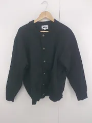 ◇ Snap club スナップクラブ オーバーサイズ ユニセックス 長袖 ニット カーディガン サイズM ブラック メンズ P 【1306160017711】