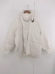 ◇ rps アールピーエス スタンドカラー 長袖 中綿 ジャケット サイズM アイボリー系 レディース E  【1306160024306】