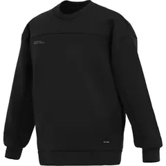 sfida(スフィーダ) WARM PES スウェットクルー フットサルスウェットトレーナー (sa25103-blk)、BLK