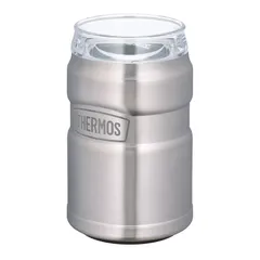 THERMOS(サーモス) 真空断熱缶ホルダー キャンプ・トレッキング キャンプ用品 ソノ他 ROD0021、(S)ステンレス