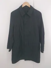 ◇ MEN'S BIGI メンズビギ ビジネス 通勤 通学 長袖 ステンカラー コート サイズM ブラック メンズ E  【1306160024399】のサムネイル