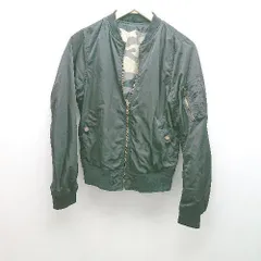 ◇ PINKY カジュアル リバーシブル カモフラ 迷彩 フロントジップ 長袖 ブルゾン サイズ＊ ブラック レディース E  【1306190002329】