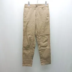 ◇ FRAMeWORK フレームワーク チノパン ストレート スリム カジュアル パンツ サイズ34 ブラウン レディース E  【1306190006341】