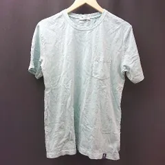 ◇ BAYFLOW クルーネック 胸ポケット シンプル カジュアル 半袖 Tシャツ サイズ4 ライトブルー レディース E  【1306190006914】